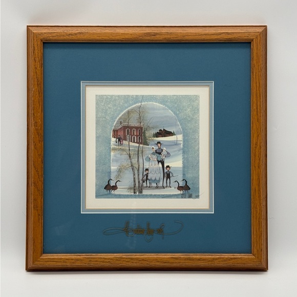 P. Buckley Moss 1990 Framed Print Signed Numbered "Family Heritage" - Picture 1 of 8